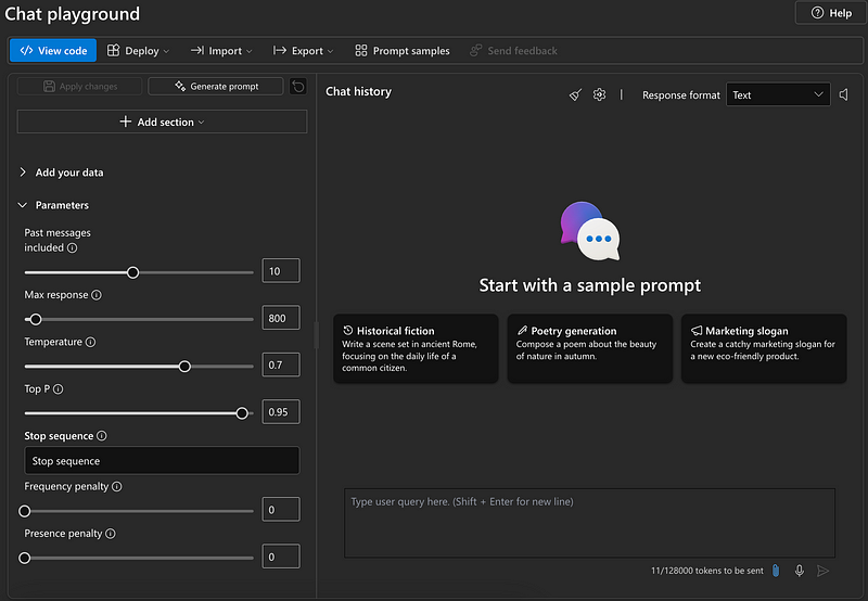 Optimizing Azure OpenAI Service: Base Model Deployment, Fine-Tuning, and Decoding Parameters